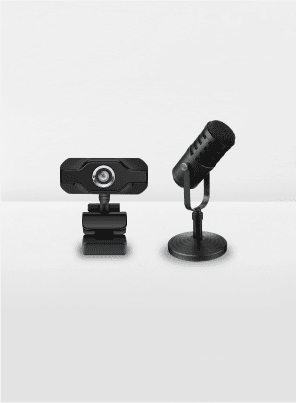 camera and microphone